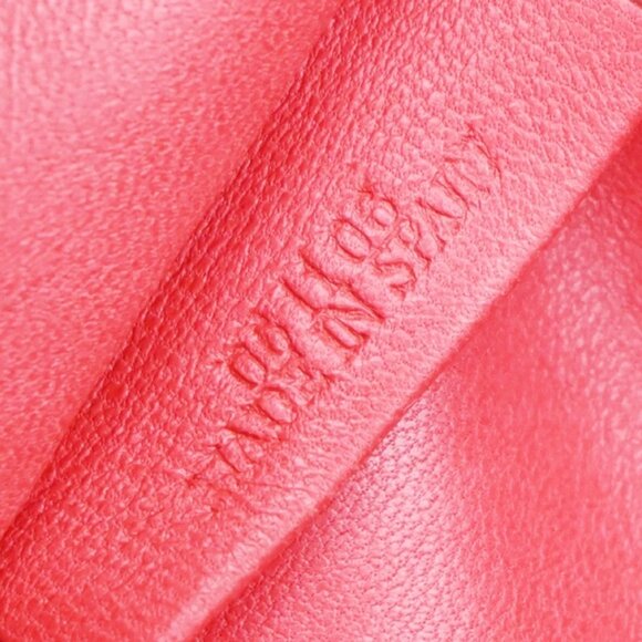 LOEWE Anagram Limited Edition Amazona Hand Bag Leather Red 428-082725 - Picture 15 of 16